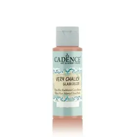 Cadence Very Chalky Glass Paint CG1339 Light Coral 59ML