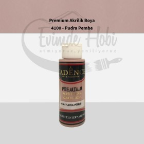 Premium Akrilik Boya 4100 Pudra Pembe 70ML