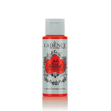 Cadence Enamel Mat Cam Porselen Boyası 372 Çilek 59ML