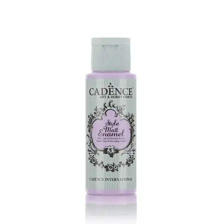 Cadence Enamel Matt Glass Porcelain Paint 346 Lilac 59ML