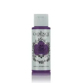 Cadence Enamel Matt Glass Porcelain Paint 344 Dark Purple 59ML