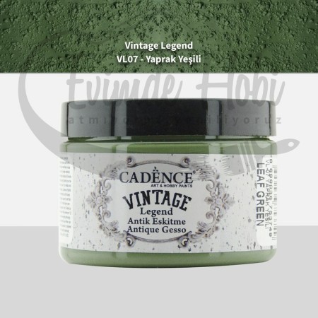 Cadence VL07 Yaprak Yeşili Vintage Legend 150ML