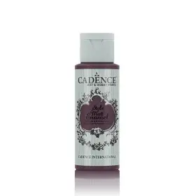 Cadence Enamel Mat Cam Porselen Boyası 348 Karadut 59ML