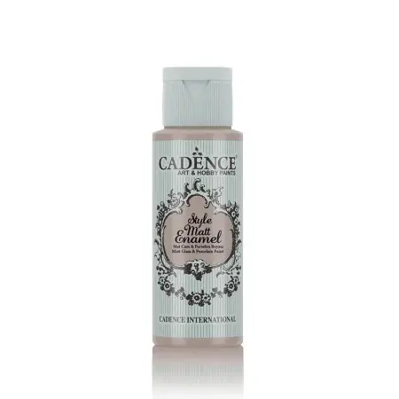 Cadence Enamel Matt Glass Porcelain Paint 365 Mink 59ML