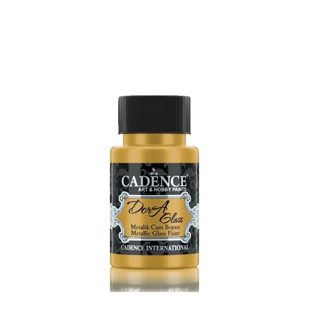 Cadence Dora Metalik Cam Boyası 3136 Rich Gold 50ML