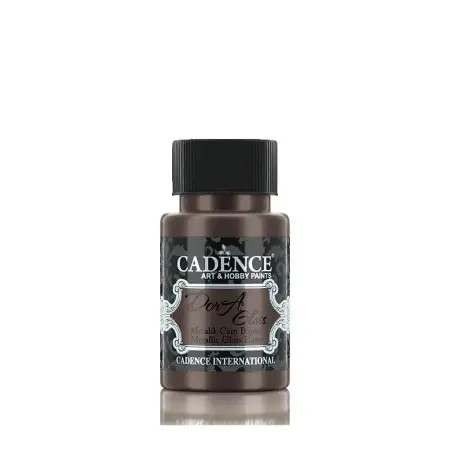 Cadence Dora Metallic Glass Paint 3138 Anthracite 50ML