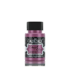 Cadence Dora Metalik Cam Boyası 3144 Sıklamen 50ML
