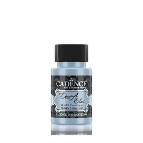 Cadence Dora Metalik Cam Boyası 3145 Aqua 50ML