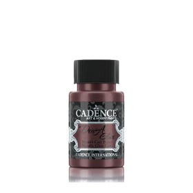 Cadence Dora Metalik Cam Boyası 3168 Kestane 50ML