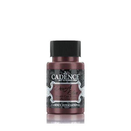 Cadence Dora Metalik Cam Boyası 3168 Kestane 50ML