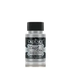 3132 Silber Dora Metallic Glasfarben 50ML