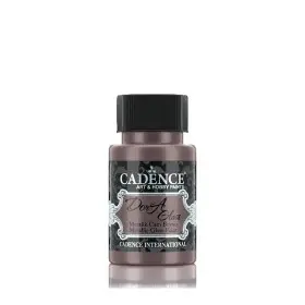 3170 Rosa Braun Dora Metallic Glasfarben 50ML