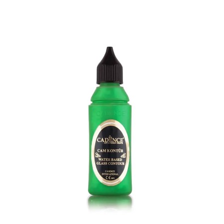 197 Grün Glas-Konturfarbe 50ML