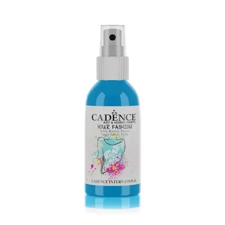 1109 Navy Blue Cadence Your Fashion Spray Fabric Paint 100ML