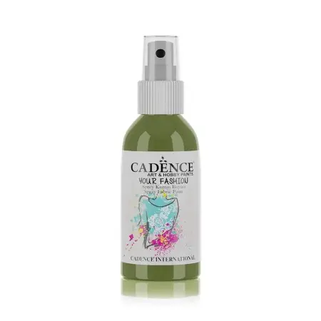 1113 Leaf Green Cadence Your Fashion Spray Fabric Paint 100ML