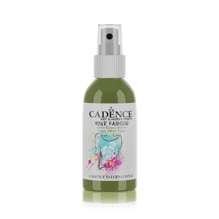 1113 Yaprak Yeşil Cadence Your Fashion Sprey Kumaş Boyası 100ML