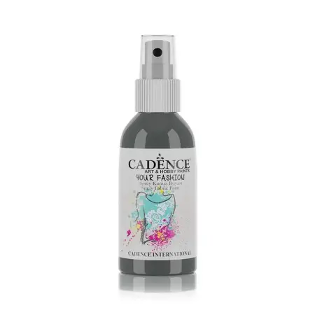 1121 Gray Cadence Your Fashion Spray Fabric Paint 100ML