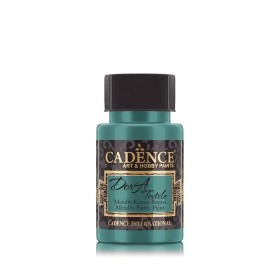 1135 Yeşil Cadence Dora Tekstil Metalik Kumaş Boyası 50ML