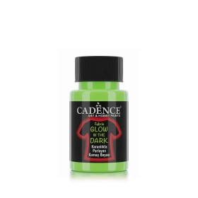 Koyu Yeşil Cadence Karanlıkta Parlayan Kumaş Boyası 50ML
