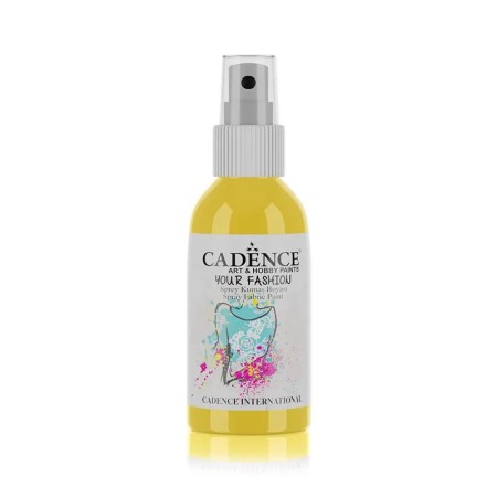 1101 Limon Sarı Cadence Your Fashion Sprey Kumaş Boyası 100ML