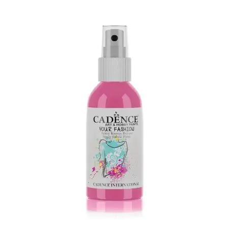 1103 Pink Cadence Your Fashion Spray Fabric Paint 100ML