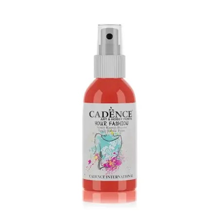 1105 Orange Cadence Your Fashion Spray Fabric Paint 100ML