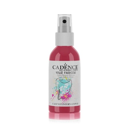 1106 Crimson Kırmızı Cadence Your Fashion Sprey Kumaş Boyası 100ML