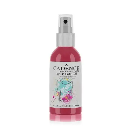 1106 Crimson Red Cadence Your Fashion Spray Fabric Paint 100ML