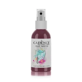 1108 Claret Red Cadence Your Fashion Spray Fabric Paint 100ML