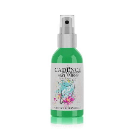 1112 Çimen Yeşil Cadence Your Fashion Sprey Kumaş Boyası 100ML