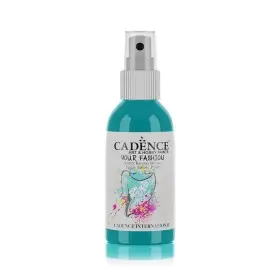 1115 Turquoise Cadence Your Fashion Spray Fabric Paint 100ML