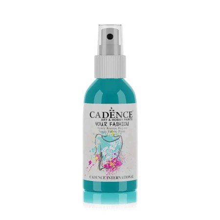 1115 Turkuaz Cadence Your Fashion Sprey Kumaş Boyası 100ML