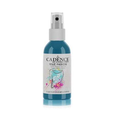 1116 Koyu Turkuaz Cadence Your Fashion Sprey Kumaş Boyası 100ML