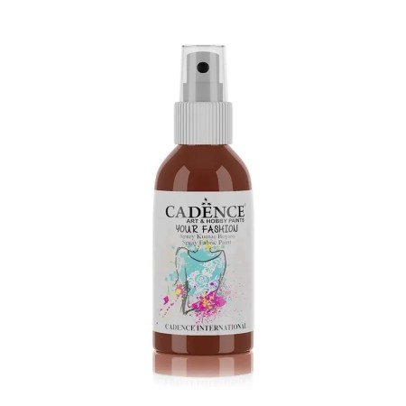 1118 Kahverengi Cadence Your Fashion Sprey Kumaş Boyası 100ML