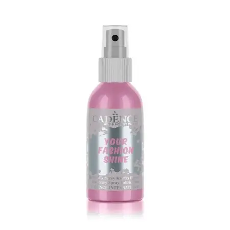 1103 Pink Cadence Metallic Your Fashion Spray Fabric Paint 100ML
