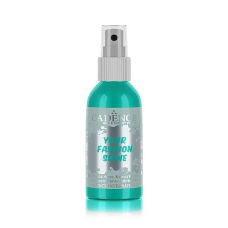 1111 Yeşil Cadence Metalik Your Fashion Sprey Kumaş Boyası 100ML