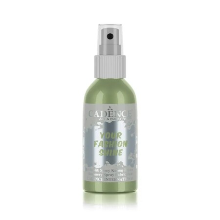 1113 Yaprak Yeşili Cadence Metalik Your Fashion Sprey Kumaş Boyası 100ML