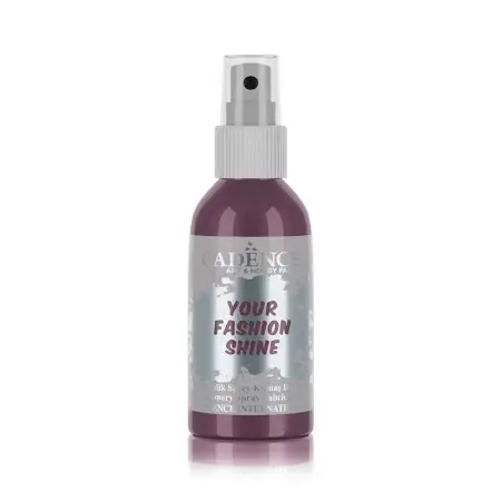 1117 Eggplant Cadence Metallic Your Fashion Spray Fabric Paint 100ML