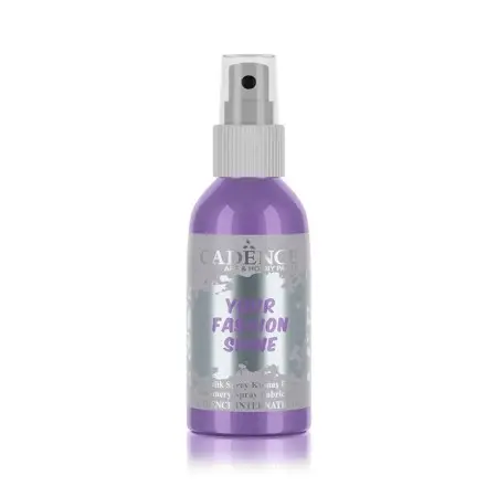 1120 Purple Cadence Metallic Your Fashion Spray Fabric Paint 100ML