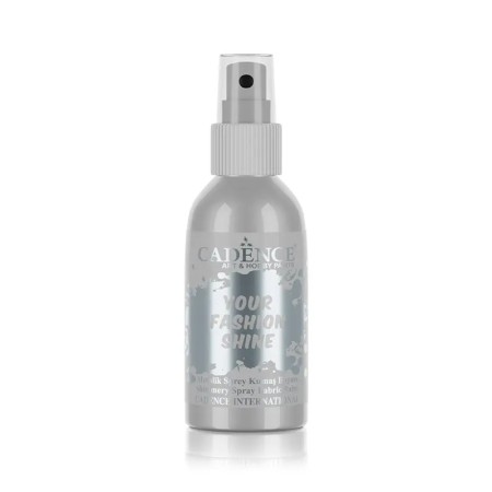 1121 Gümüş Cadence Metalik Your Fashion Sprey Kumaş Boyası 100ML