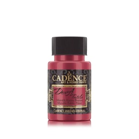 1133 Red Dora Textile Metallic Fabric Paint 50ML