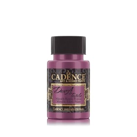 1144 Cyclamen Dora Textile Metallic Fabric Paint 50ML