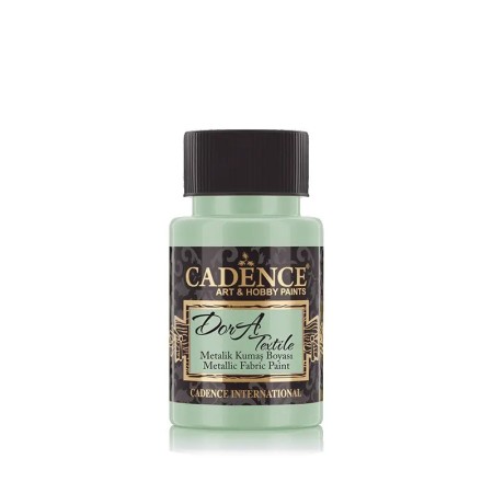 1146 Mentol Cadence Dora Tekstil Metalik Kumaş Boyası 50ML