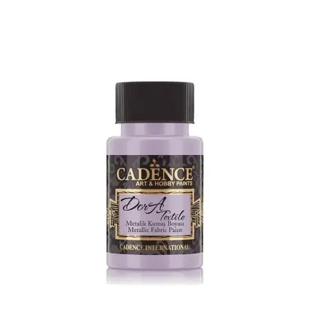 1147 Antique Pink Dora Textile Metallic Fabric Paint 50ML