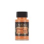 1156 Orange Dora Textile Metallic Fabric Paint 50ML