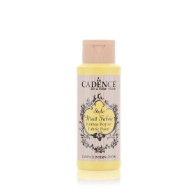F604 Vanilla Yellow Matt Fabric Paint 59ML