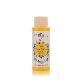 F605 Yellow Matt Fabric Paint 59ML