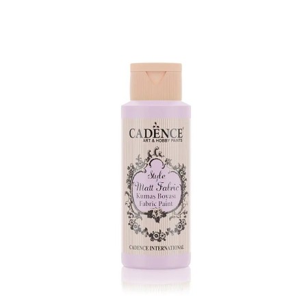 F613 Mor Lila Cadence Style Mat Kumaş Boyası 59ML