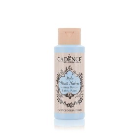 F617 Baby Blue Matt Fabric Paint 59ML