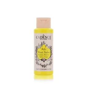 F635 Limon Sarı Cadence Style Mat Kumaş Boyası 59ML